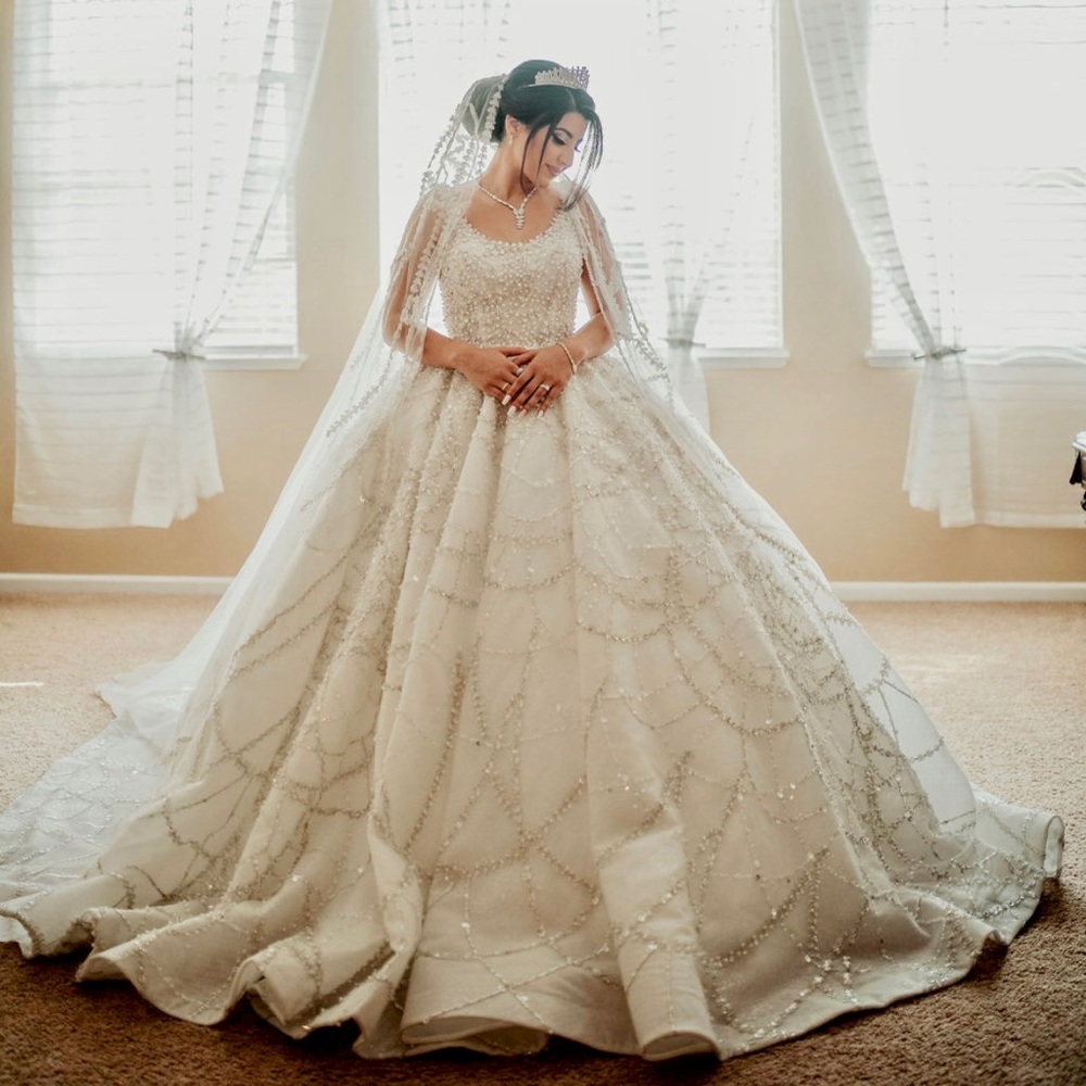 Dresses | Custom Turkish Wedding Dress Veil And Crown For Sale